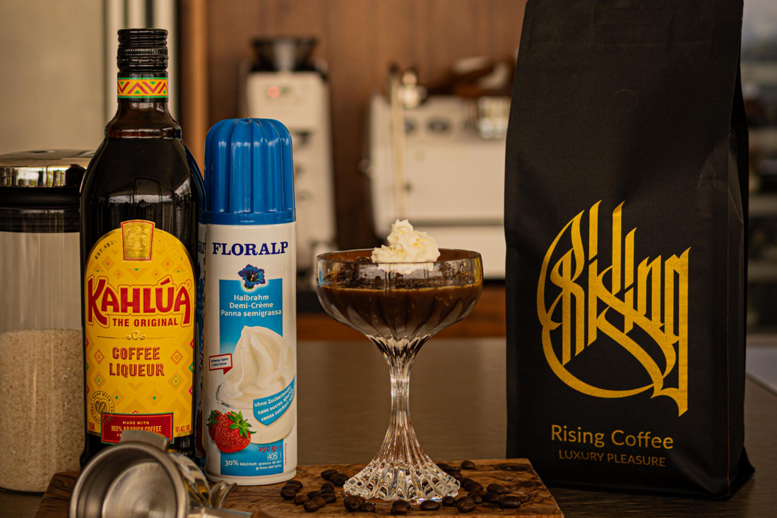 Gefrorener Kaffee-Granita