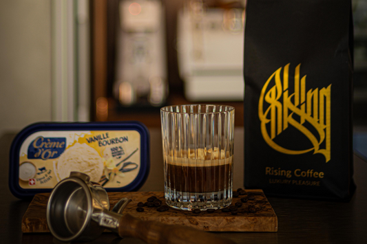 Coffee Affogato on Ice