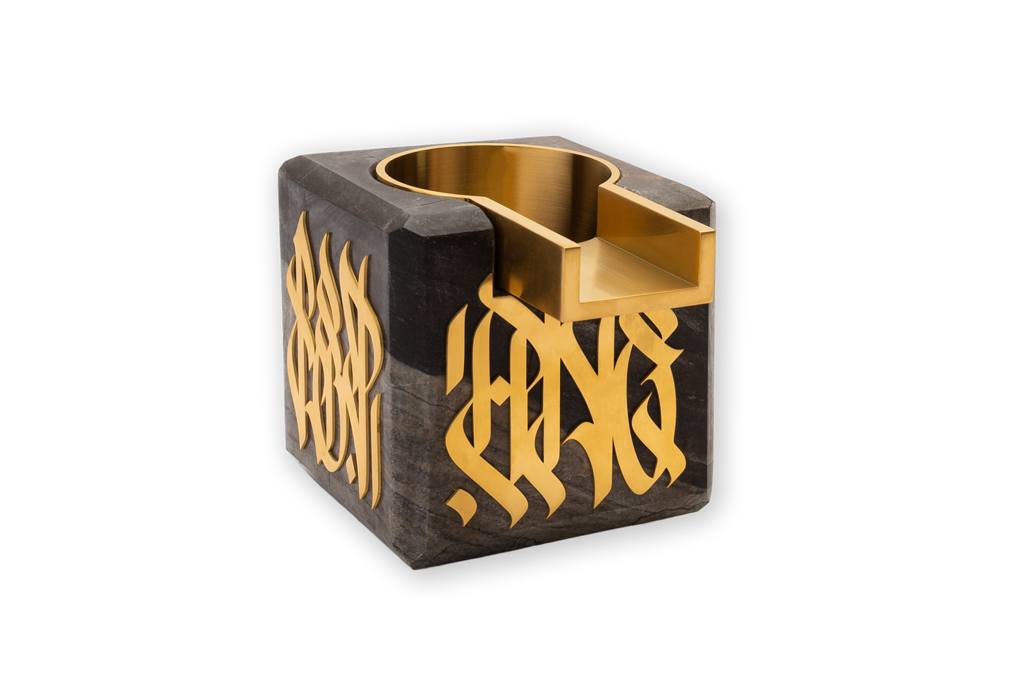 HEART OF STONE CIGAR ASHTRAY