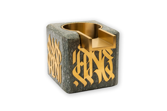 HEART OF STONE CIGAR ASHTRAY